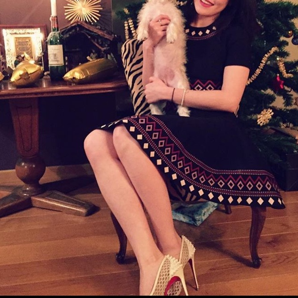 Alexander McQueen's signature knitted dresses